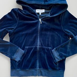 Juicy Couture Velour Zip-Up Hoodie